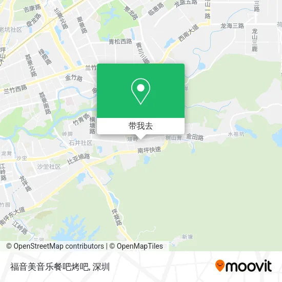 福音美音乐餐吧烤吧地图