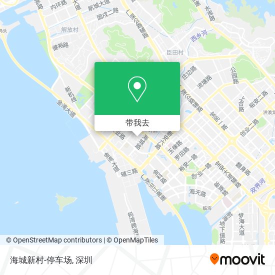 海城新村-停车场地图