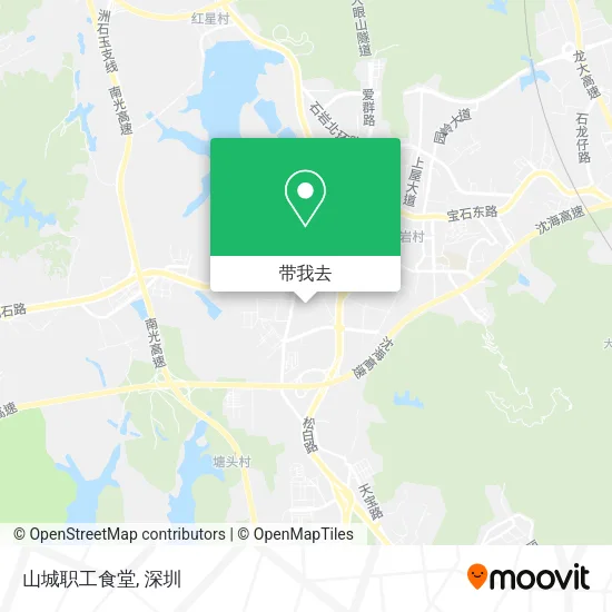 山城职工食堂地图