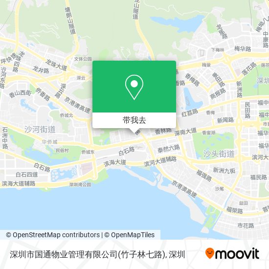 深圳市国通物业管理有限公司(竹子林七路)地图