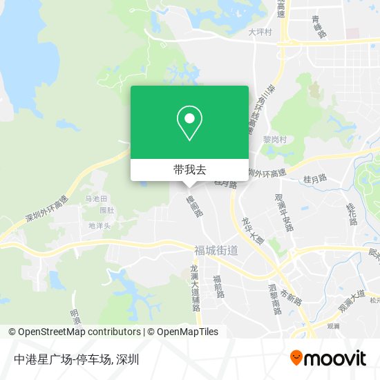 中港星广场-停车场地图