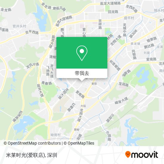 米莱时光(爱联店)地图