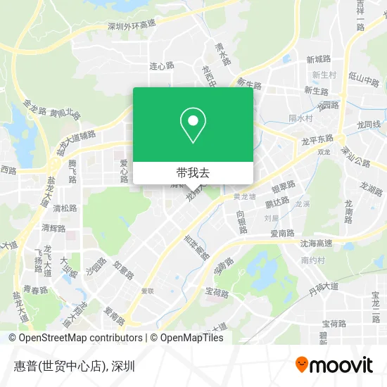 惠普(世贸中心店)地图