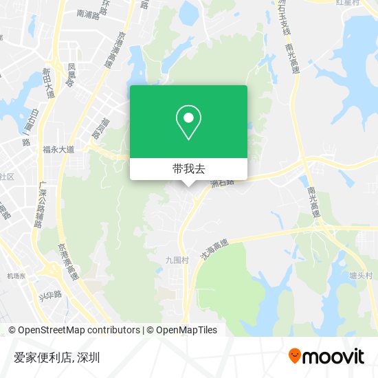 爱家便利店地图