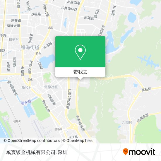 威震钣金机械有限公司地图