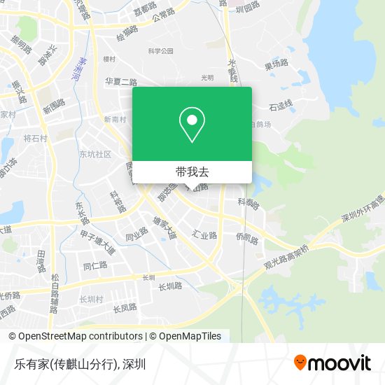 乐有家(传麒山分行)地图