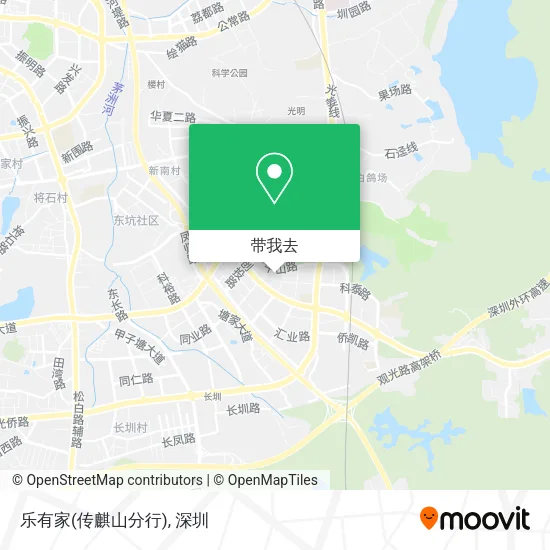 乐有家(传麒山分行)地图