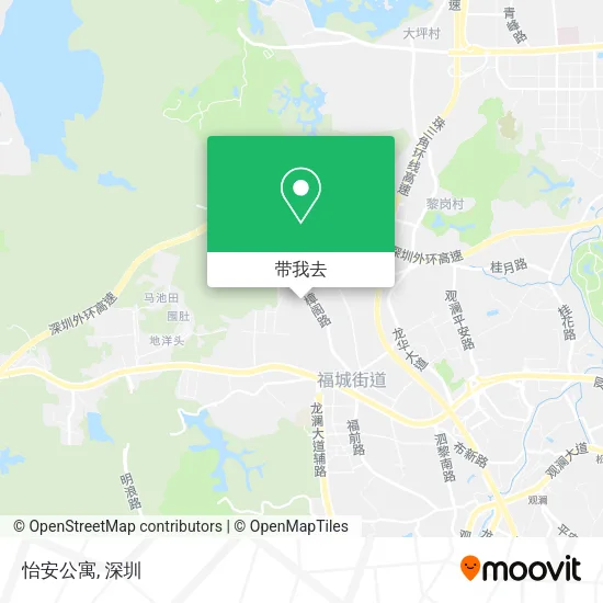 怡安公寓地图