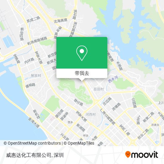 威惠达化工有限公司地图