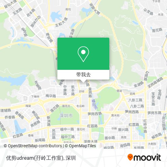 优剪udream(孖岭工作室)地图