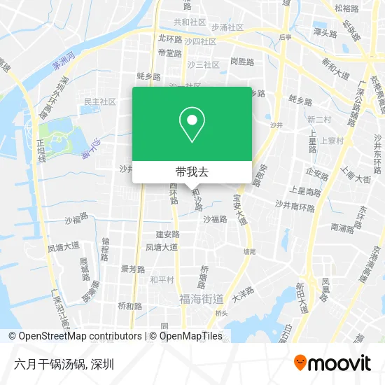六月干锅汤锅地图