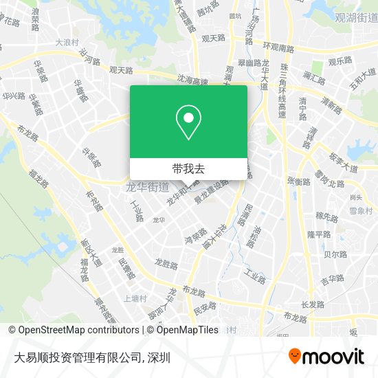 大易顺投资管理有限公司地图