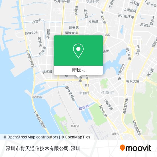 深圳市肯天通信技术有限公司地图