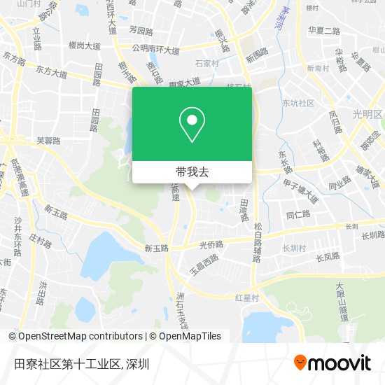 田寮社区第十工业区地图