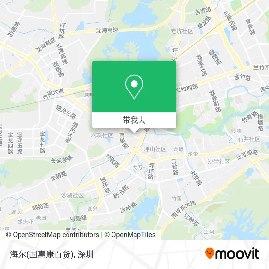 海尔(国惠康百货)地图