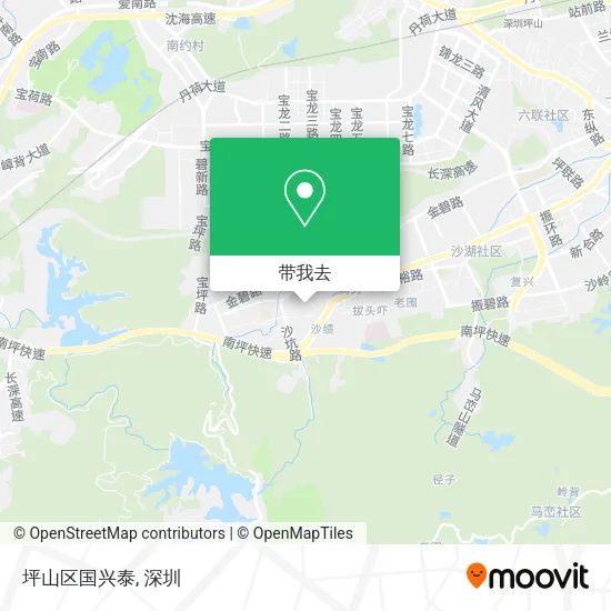 坪山区国兴泰地图