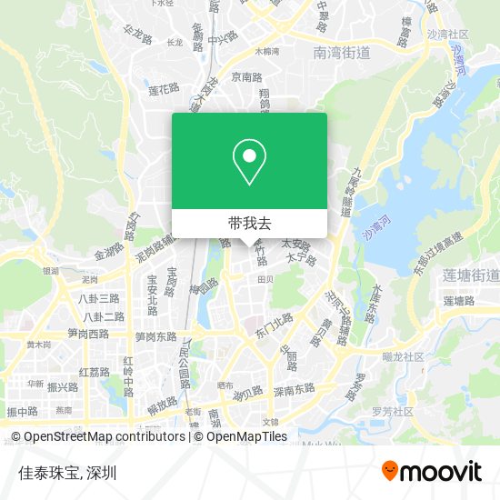 佳泰珠宝地图