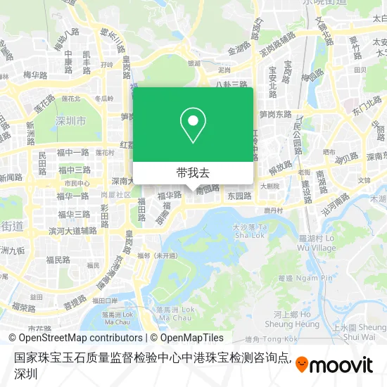 国家珠宝玉石质量监督检验中心中港珠宝检测咨询点地图