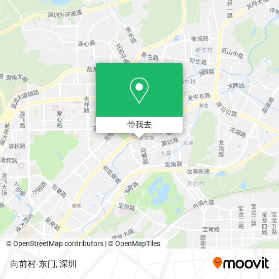 向前村-东门地图