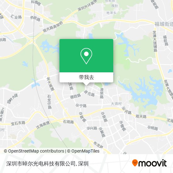 深圳市晫尔光电科技有限公司地图