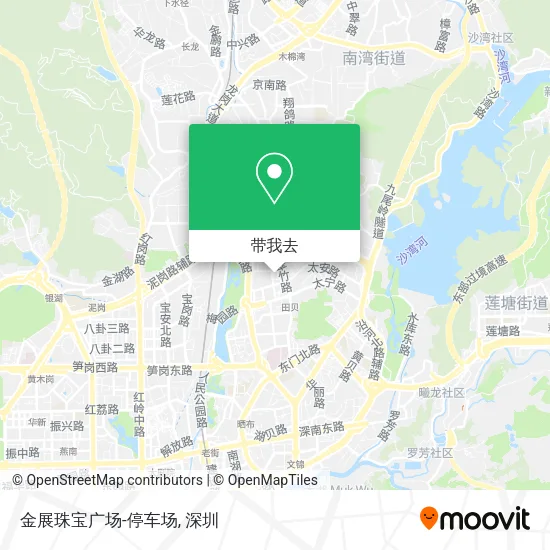 金展珠宝广场-停车场地图