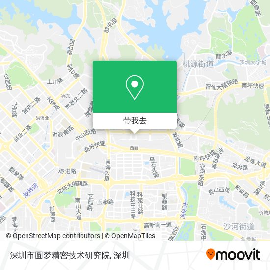 深圳市圆梦精密技术研究院地图