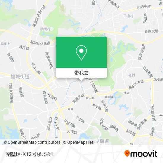 别墅区-K12号楼地图