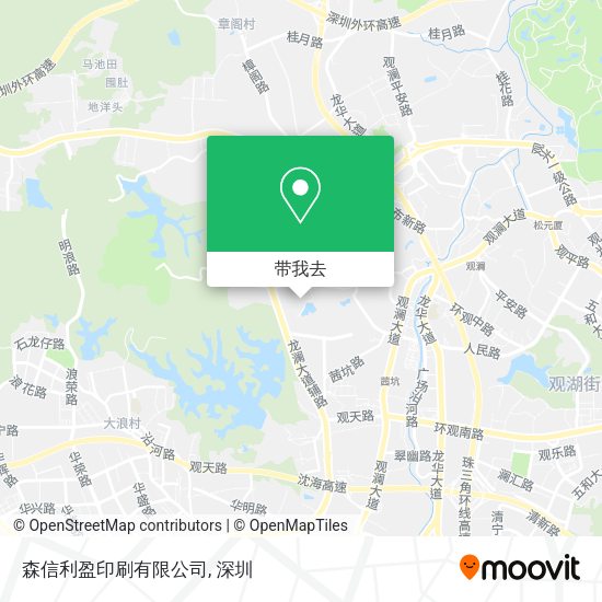 森信利盈印刷有限公司地图