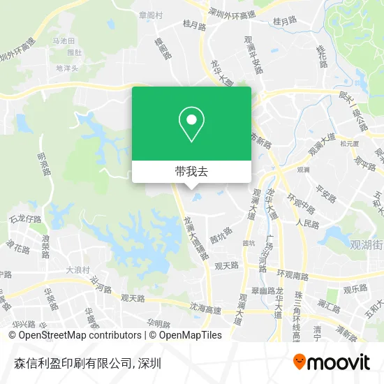 森信利盈印刷有限公司地图