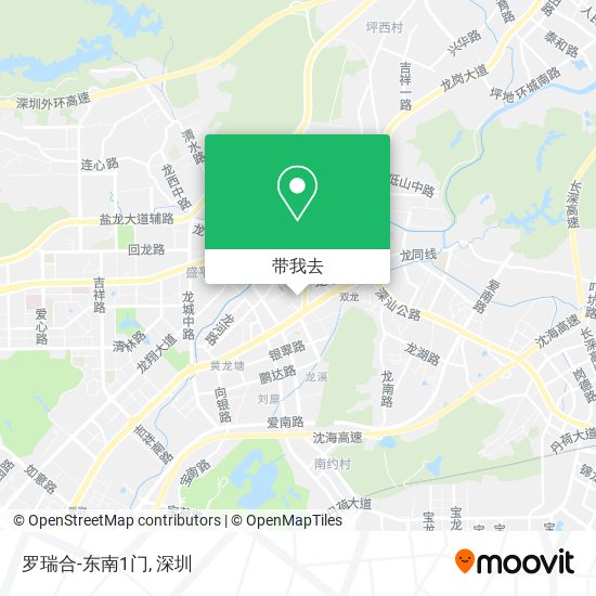 罗瑞合-东南1门地图