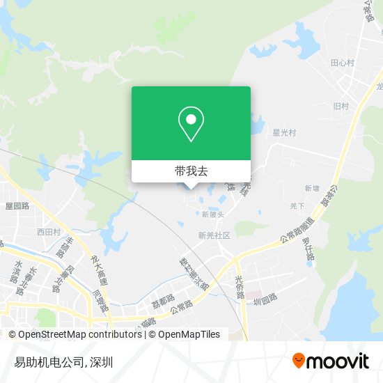 易助机电公司地图