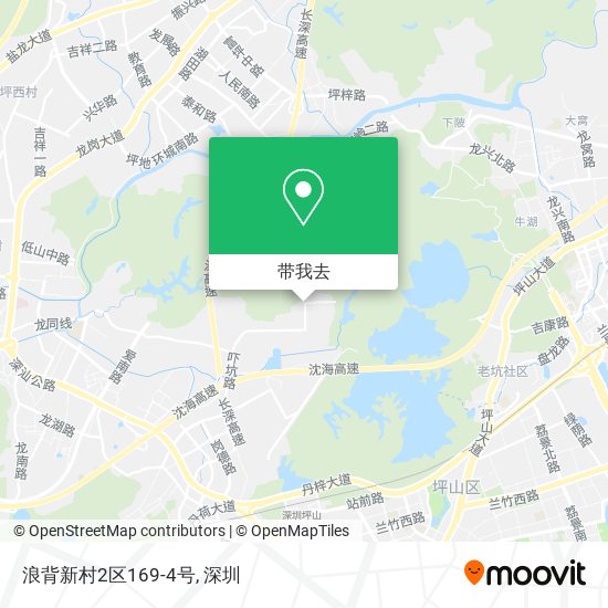 浪背新村2区169-4号地图