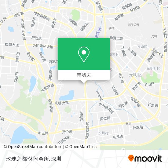 玫瑰之都·休闲会所地图