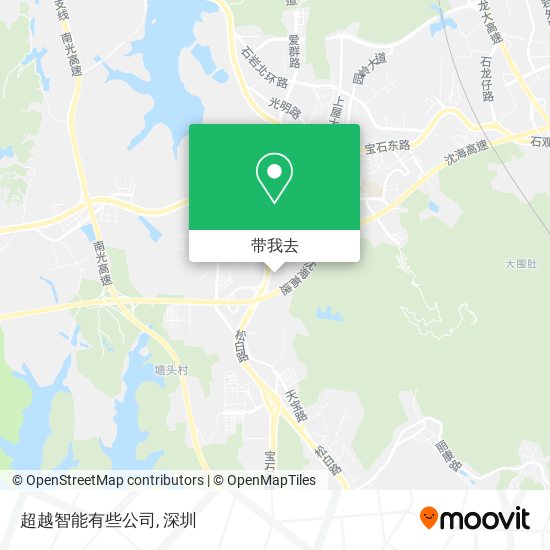 超越智能有些公司地图
