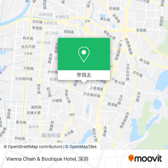 Vienna Chain & Boutique Hotel地图