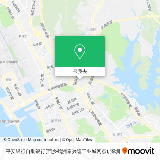 平安银行自助银行(西乡鹤洲泰兴隆工业城网点)地图