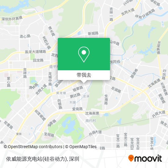 依威能源充电站(硅谷动力)地图
