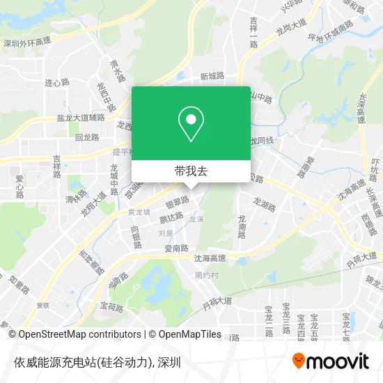 依威能源充电站(硅谷动力)地图