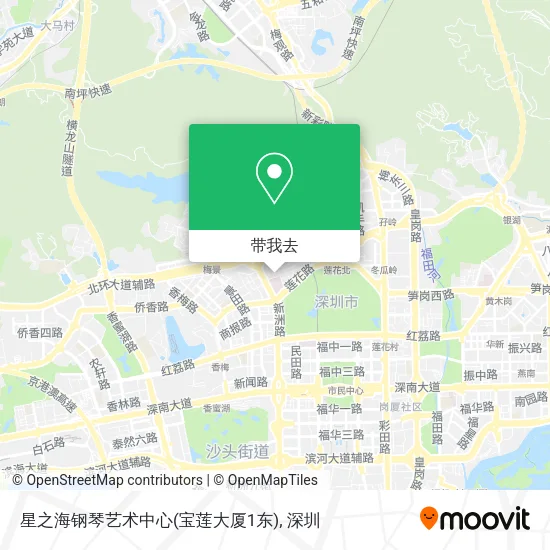 星之海钢琴艺术中心(宝莲大厦1东)地图