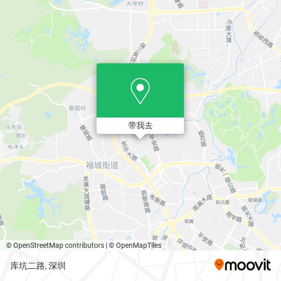 库坑二路地图