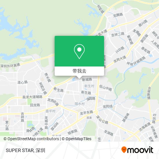 SUPER STAR地图