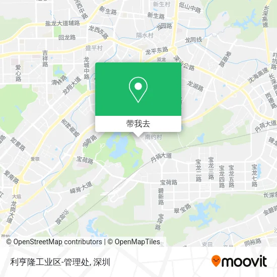 利亨隆工业区-管理处地图