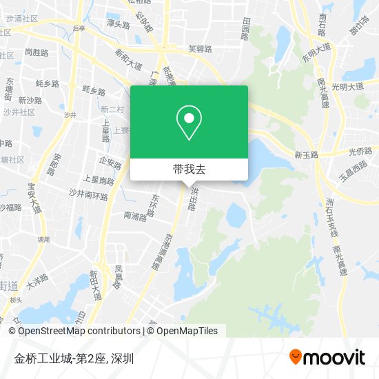 金桥工业城-第2座地图