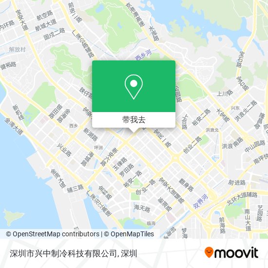 深圳市兴中制冷科技有限公司地图