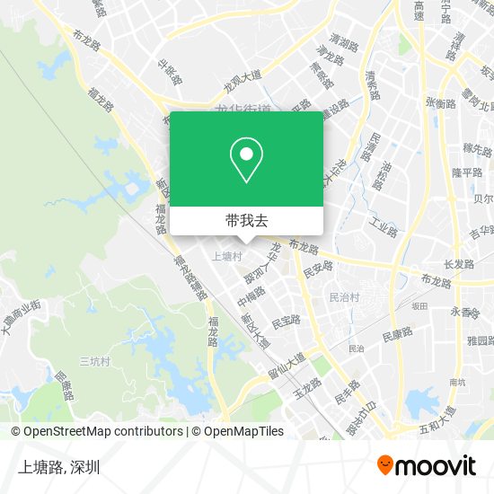上塘路地图