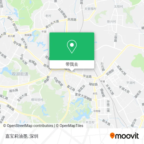 嘉宝莉油墨地图