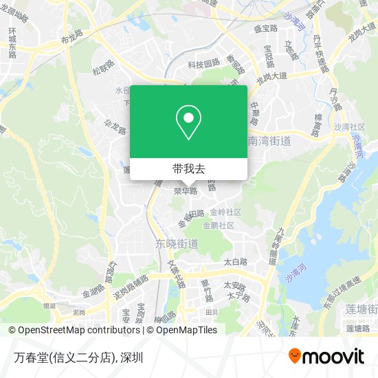 万春堂(信义二分店)地图