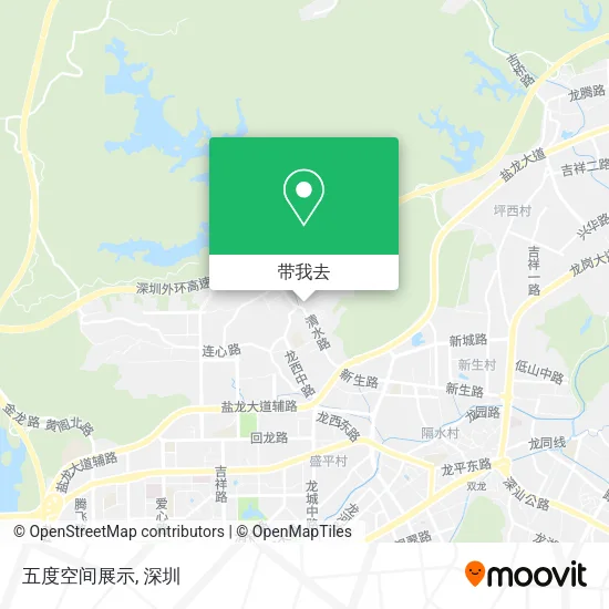 五度空间展示地图