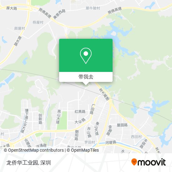 龙侨华工业园地图