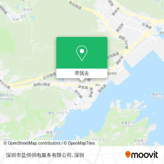 深圳市盐供供电服务有限公司地图
